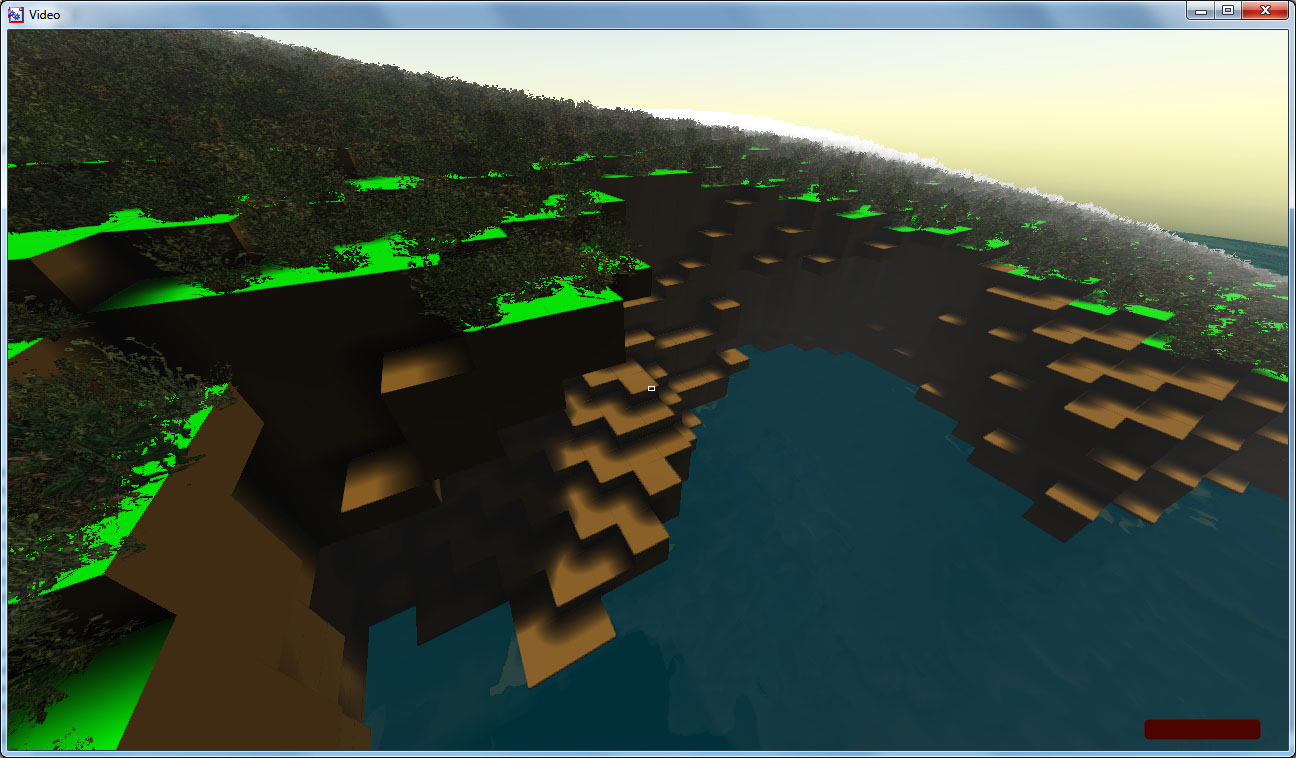 Grass test in Tarta with a temporary model