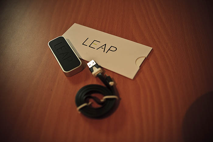 The Leap Motion controller has arrived