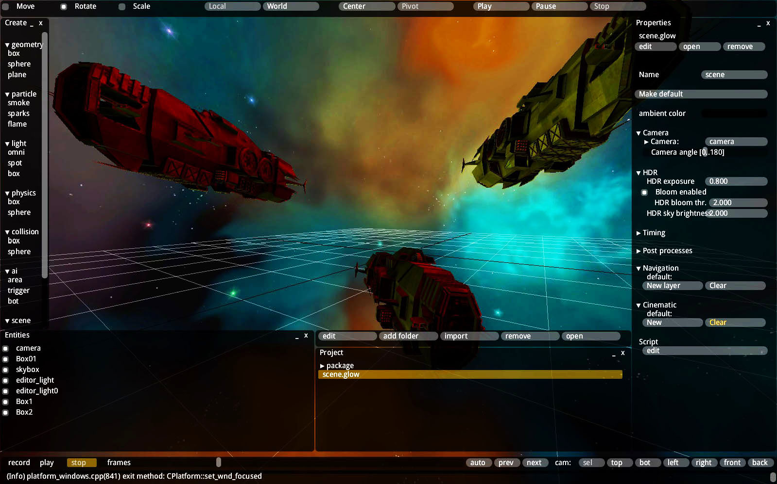 A DirectX 11 renderer for the Glow engine